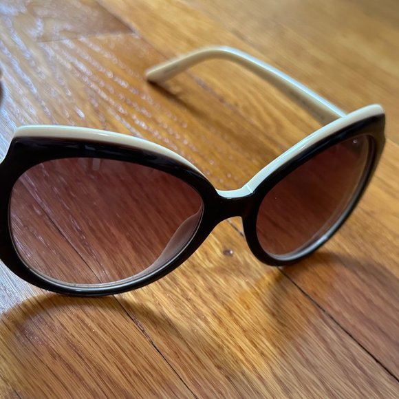 Marc by Marc Jacobs Large Sunglasses Brown and Cream Style MMJ 262/S - Picture 3 of 9